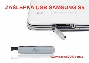 Naprawa, wymiana zaślepki USB Samsung S5 G900