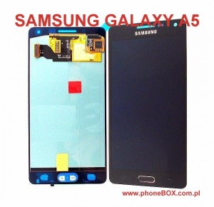 Wymiana naprawa Samsung A500 Galaxy A5 LCD dotyk szybka  czarna oryginał