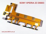 Naprawa wymiana taśmy przycisków bocznych Sony D6603/ D6643/ D6653 Xperia Z3  (oryginalna) 