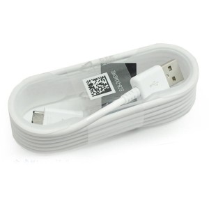 SAMSUNG KABEL MICRO USB ORYGINALNY BIAŁY ECB-DU4EWE