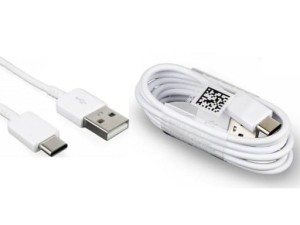 SAMSUNG KABEL USB TYP-C ORYGINALNY BIAŁY EP-DW700CWE