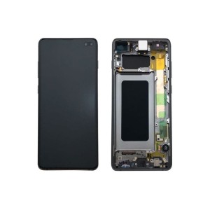 SAMSUNG GALAXY S10 plus S10+ CZARNY - WYMIANA WYŚWIETLACZA