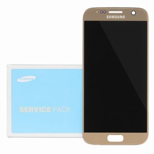 Samsung Galaxy S7 SM-G930 - wymiana wyświetlacza złoty, oryginał