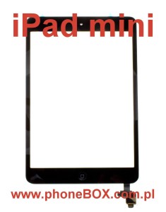 Naprawa, wymiana dotyk szybka Apple iPad mini czarny