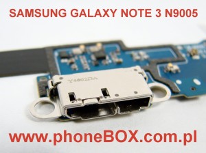 Naprawa, wymiana złącza ładowania Samsung Galaxy NOTE 3 N9005