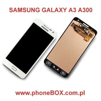 SAMSUNG GALAXY a3 a300 LCD biały.jpg
