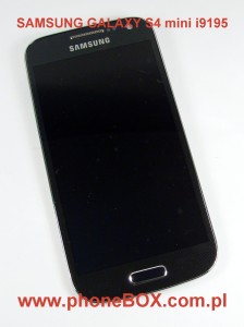 Wymiana naprawa Samsung i9190 Galaxy S4 mini LCD dotyk szybka czarny oryginał