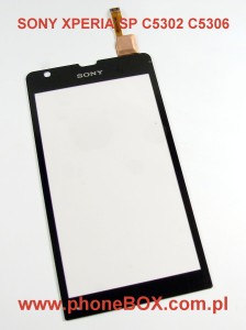 Naprawa, wymiana dotyk szybka Sony Xperia SP C5302 C5306 CZARNY