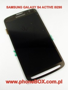 Wymiana naprawa Samsung i9295 Galaxy S4 ACTIVE LCD dotyk szybka szary oryginał
