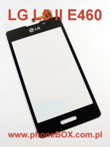 Wymiana naprawa szybki, dotyku LG E460 OPTIMUS L5 II czarny Z WYMIANĄ