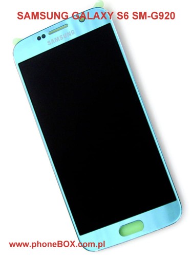 samsug g920 galaxy s6 lcd niebieski.jpg