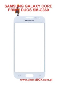 Wymiana naprawa Samsung Galaxy SM-G360 Core Prime Duos dotyk szybka biały oryginał