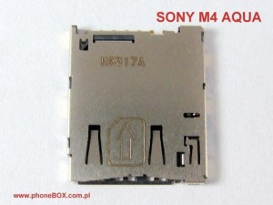 Wymiana czytnika karty sim Sony E2303/ E2306/ E2353 Xperia M4 Aqua/ E2312/ E2333/ E2363 Xperia M4 Aqua Dual