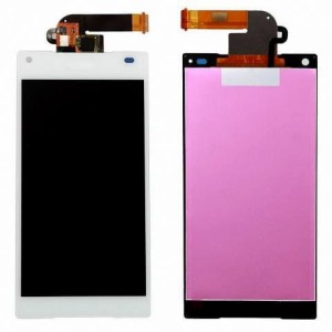 Naprawa, wymiana dotyk szybka LCD wyświetlacz Sony Xperia Z5 compact E5803 E5823 BIAŁY