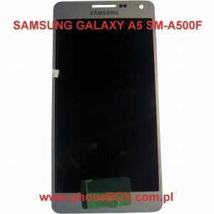 Wymiana naprawa Samsung A500 Galaxy A5 LCD dotyk szybka srebrny oryginał