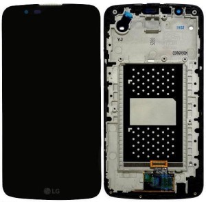 Wymiana naprawa LG K420N K10 / K430 K10 LTE DOTYK SZKŁO SZYBKA WYŚWIETLACZ LCD CZARNA Z WYMIANĄ oryginał