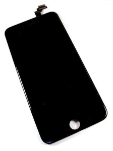 Naprawa, wymiana wyświetlacza LCD dotyku w telefonie iPhone 6 + plus czarny