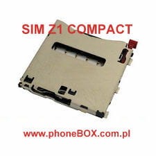 Wymiana czytnika karty sim Sony Xperia Z1 Compact   D5503 Z ULTRA Z1 Z1 COMPACT Z2 J1 COMPACT